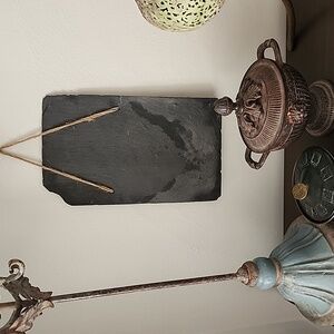 Rustic Black Slate Hanging Decor